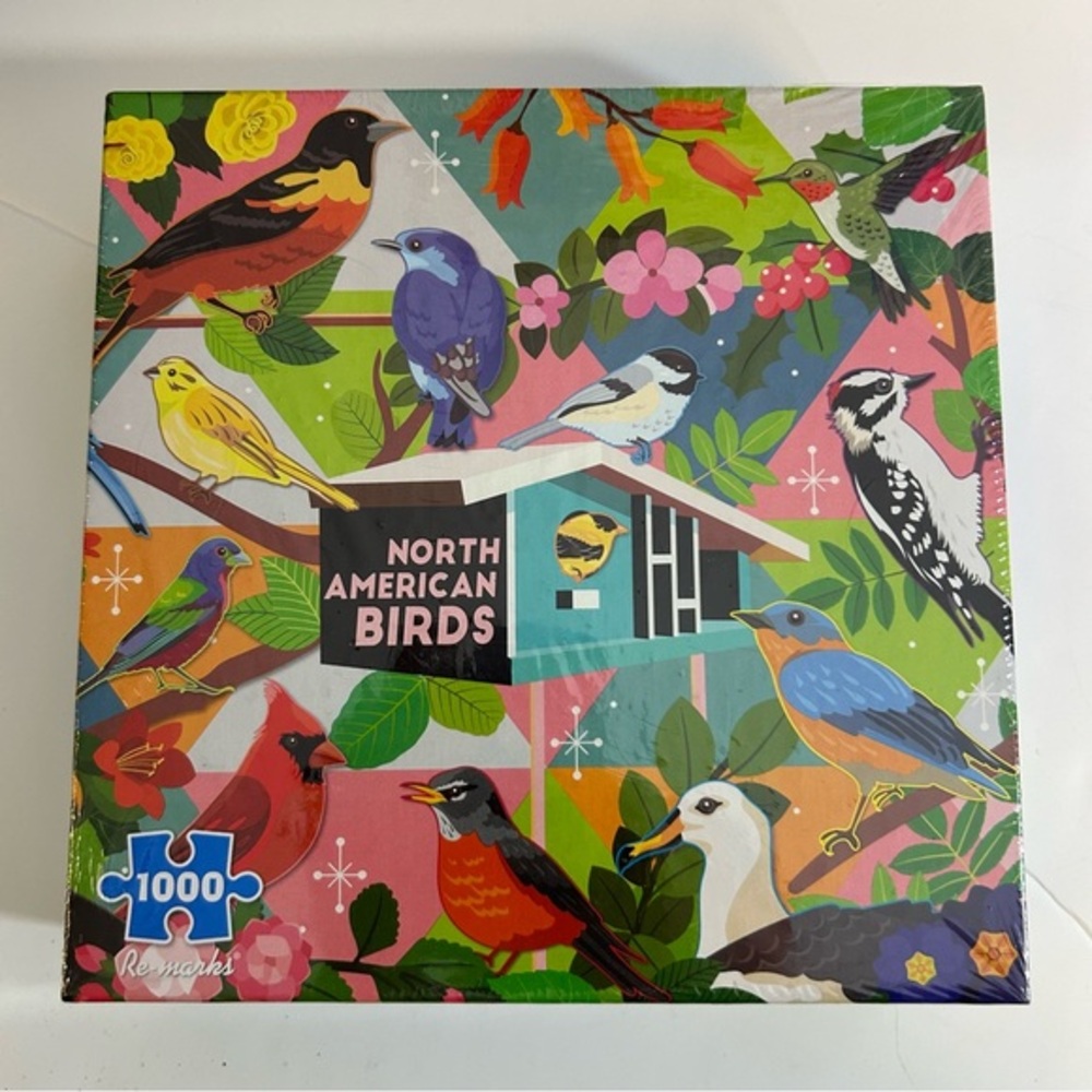 Re-marks North American Birds‎ 1000 Piece Puzzle Still Sealed